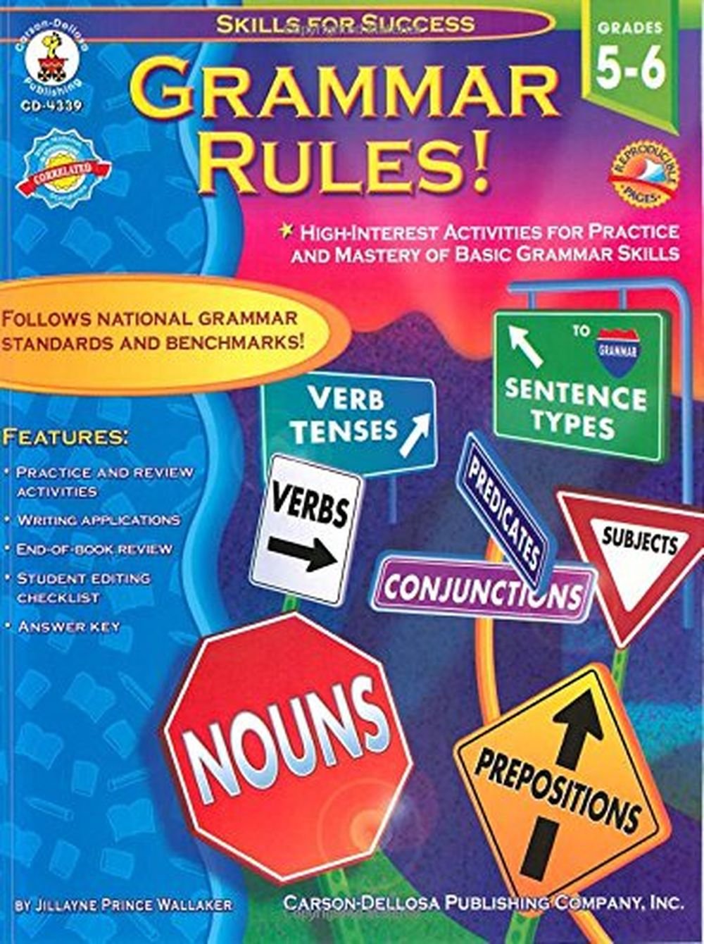 Skills for Success: Grammar Rules!, Grade Level 56,Used