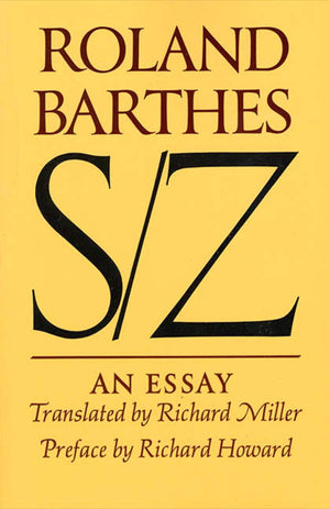 S/Z: An Essay,Used