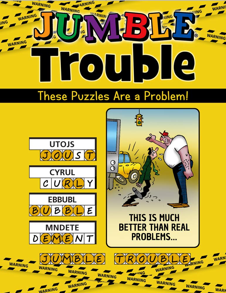 Jumble Trouble: These Puzzles Are a Problem! (Jumbles),Used