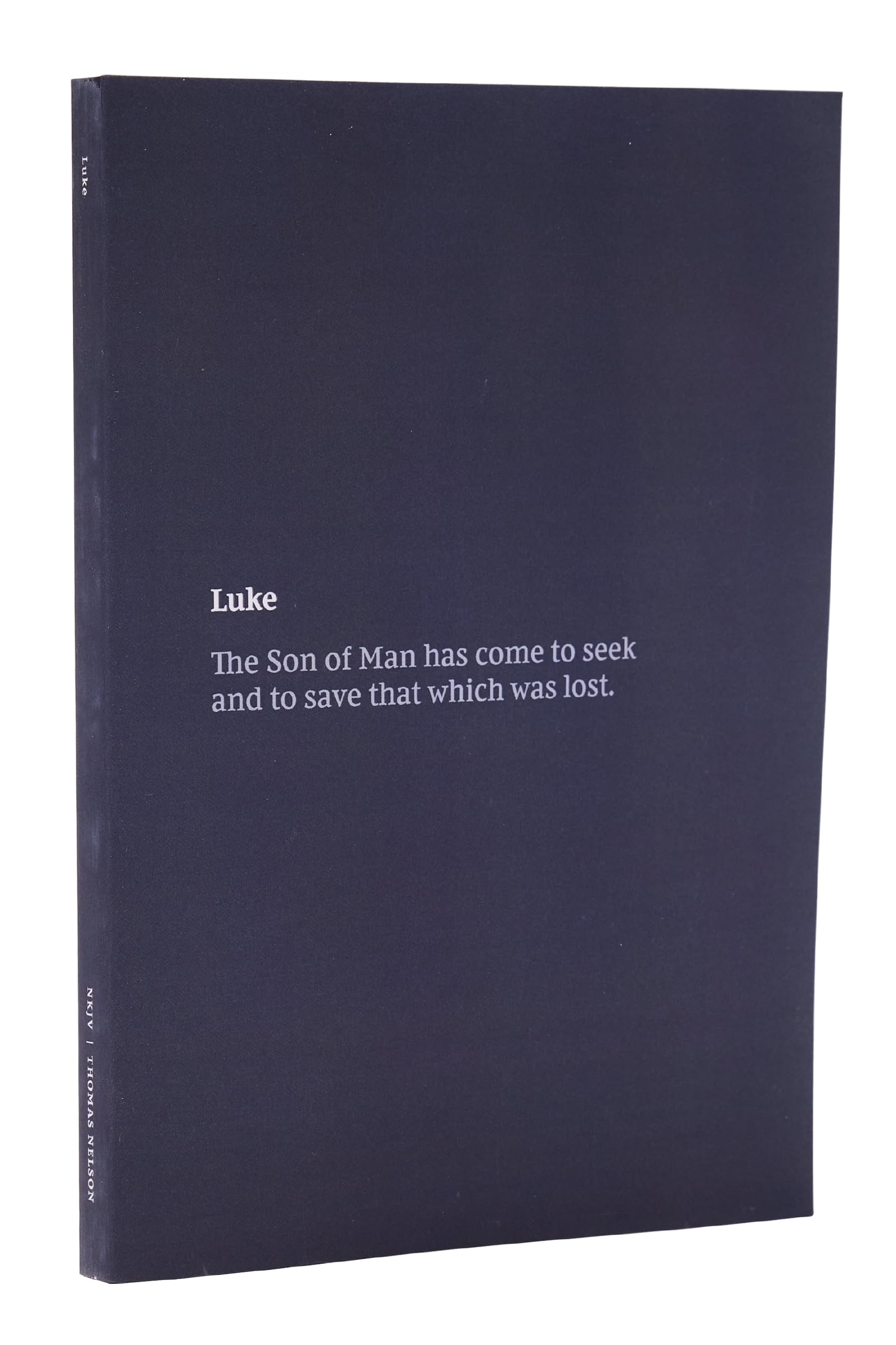 NKJV Bible Journal  Luke, Paperback, Comfort Print: Holy Bible, New King James Version,Used