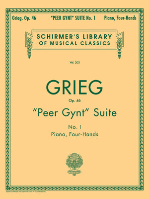 Peer Gynt' Suite No. 1, Op. 46: Schirmer Library Of Classics Volume 203 Piano Duet-new