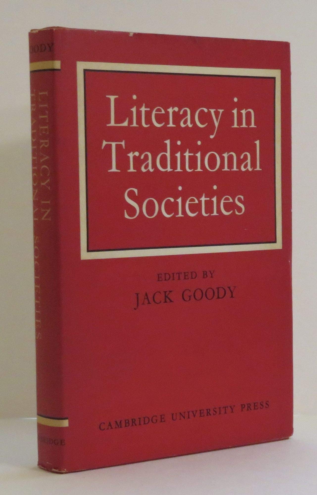 Literacy in Traditional Societies,Used