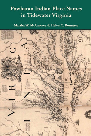Powhatan Indian Place Names In Tidewater Virginia,Used