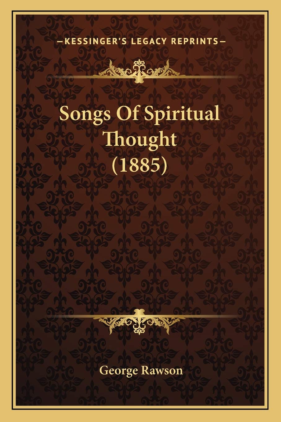 Songs Of Spiritual Thought (1885),New