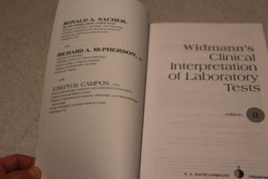 Widmann'S Clinical Interpretation Of Laboratory Tests (Clinical Interpretation Of Lab Tests (Widmann'S)),New