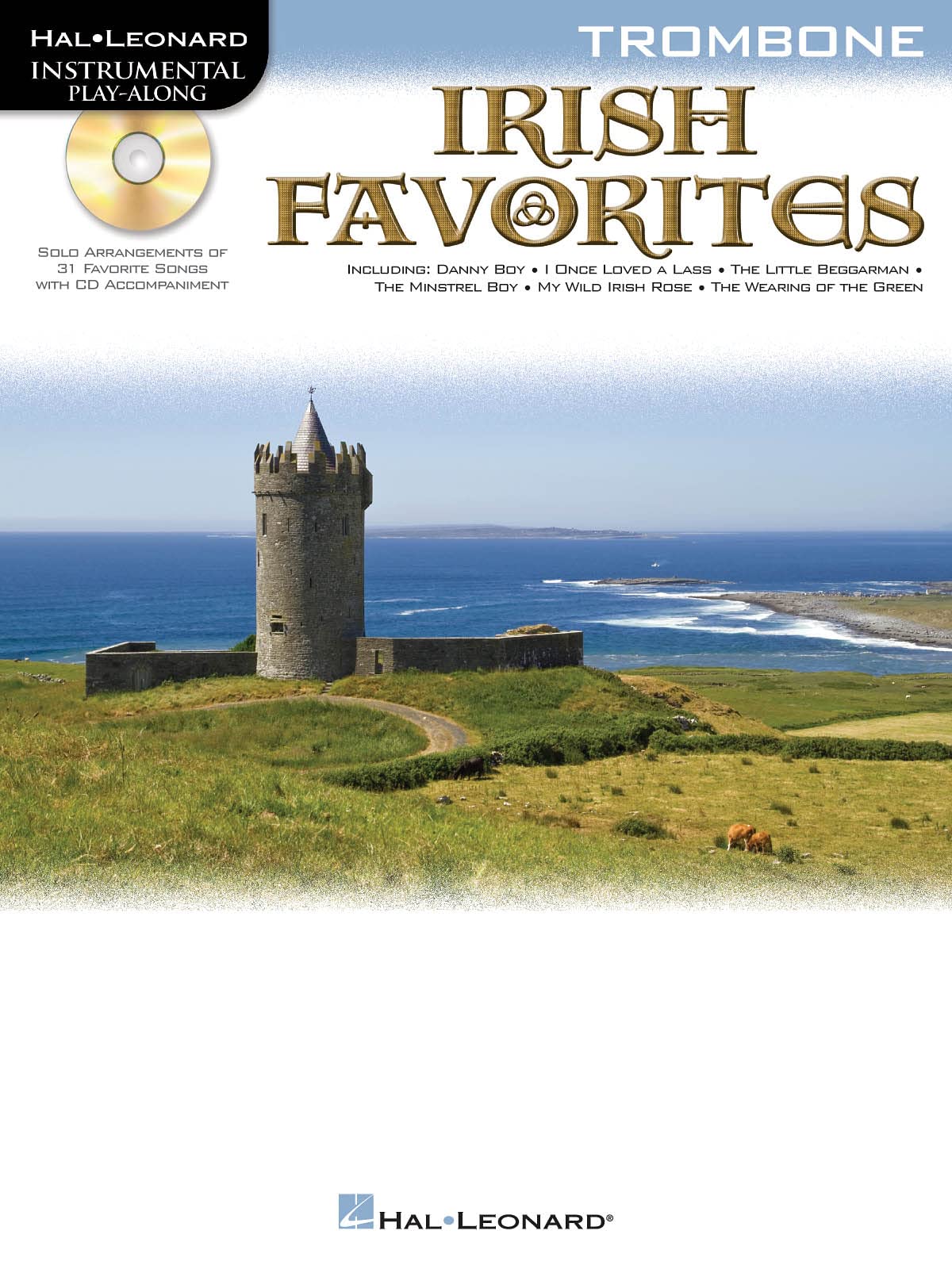 Irish Favorites: Trombone (Instrumental Play Along Bk Cd),Used
