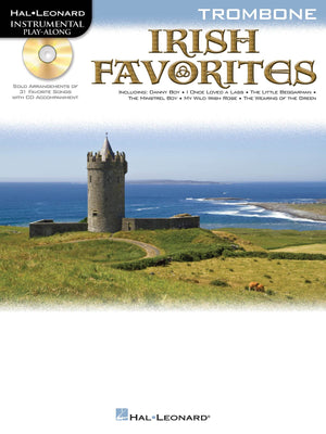 Irish Favorites: Trombone (Instrumental Play Along Bk Cd),Used