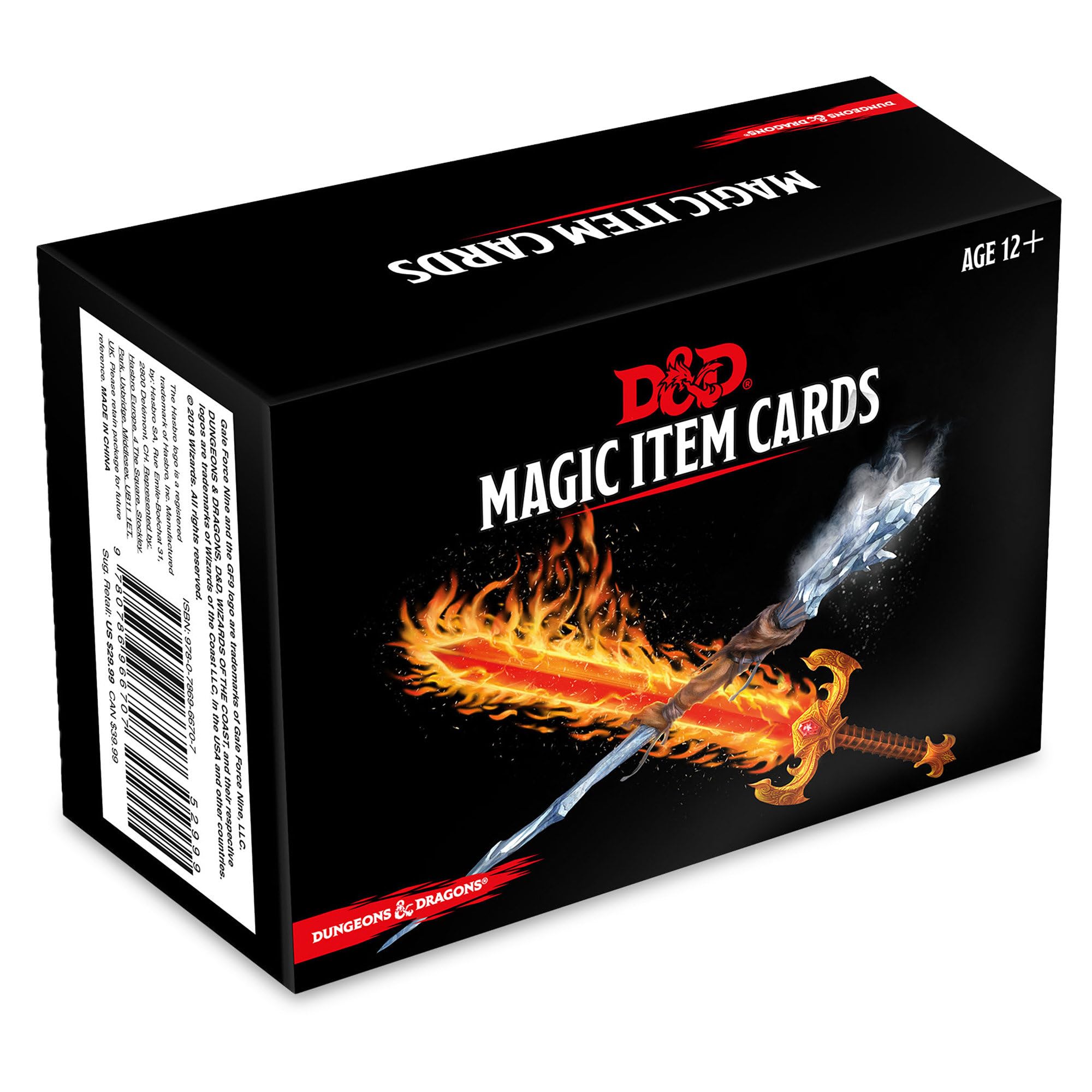 Dungeons & Dragons Spellbook Cards: Magic Items (D&D Accessory),New