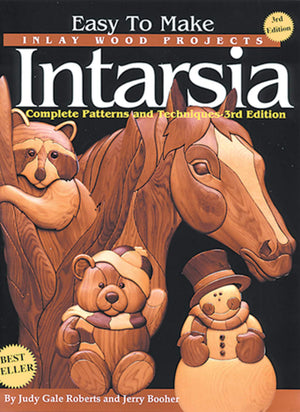 Easy To Make Inlay Wood Projects Intarsia: Complete Patterns & Techniques  3rd Edition (Fox Chapel Publishing)
