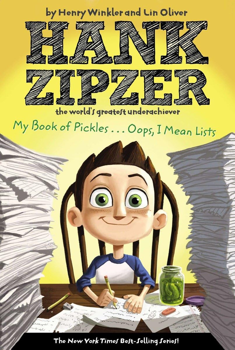 My Book of Pickles... Oops, I Mean Lists (Hank Zipzer),Used