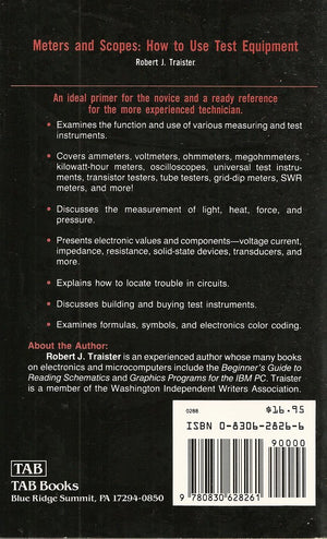 Meters and Scopes: How to Use Test Equipment,Used