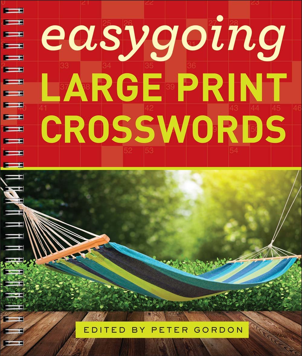 Easygoing Large Print Crosswords,Used