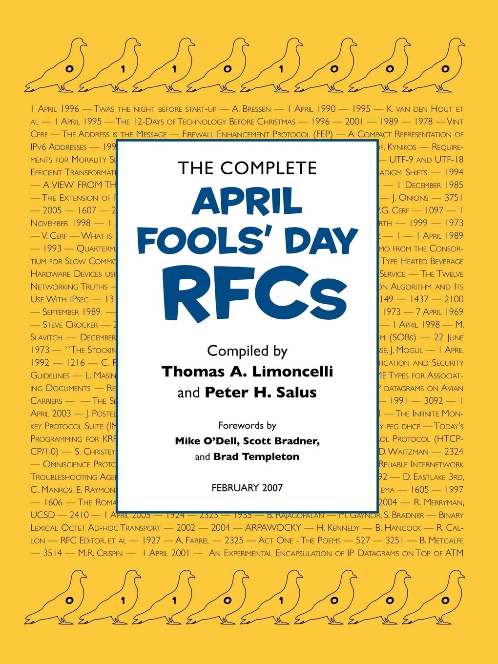 The Complete April Fools' Day Rfcs,Used