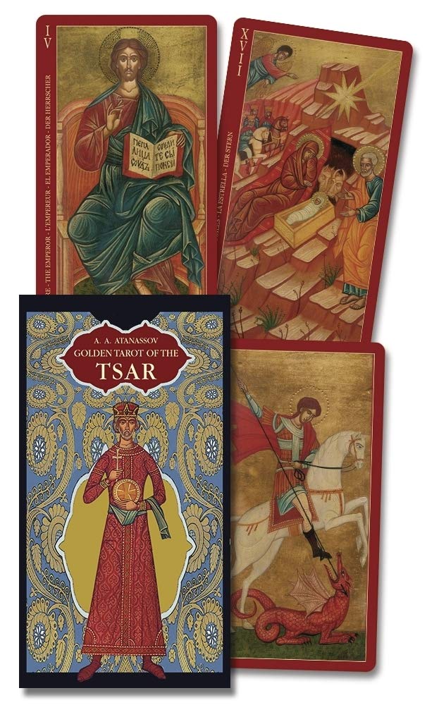 Golden Tarot Of The Tsar,New