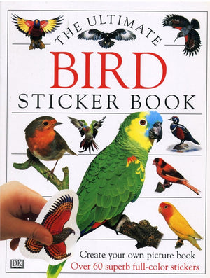 Ultimate Sticker Book: Birds,Used