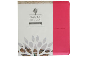 Biblia Reina Valera 1960 Letra Grande. Smil Piel Fucsia, Cremallera, Tamao Manual / Spanish Holy Bible Rvr 1960. Handy Size, Lar