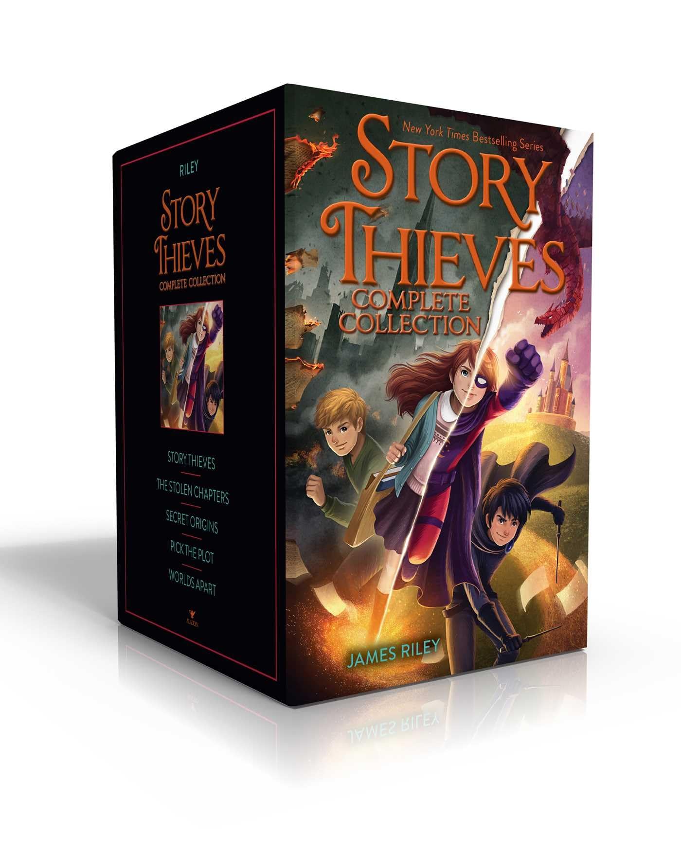 Story Thieves Complete Collection (Boxed Set): Story Thieves; The Stolen Chapters; Secret Origins; Pick the Plot; Worlds Apart,Used