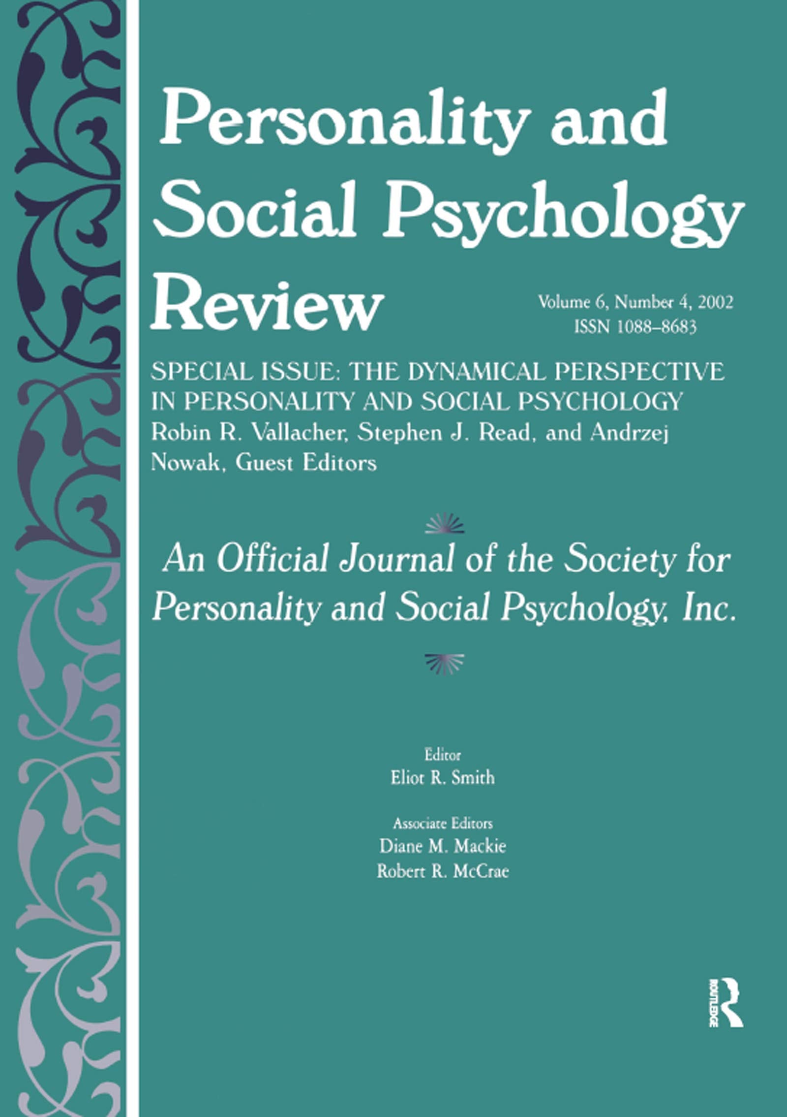 Personality And Social Psychology Review: A Special Issue Of Personality And Social Psychology Review (Personality And Social Ps,New