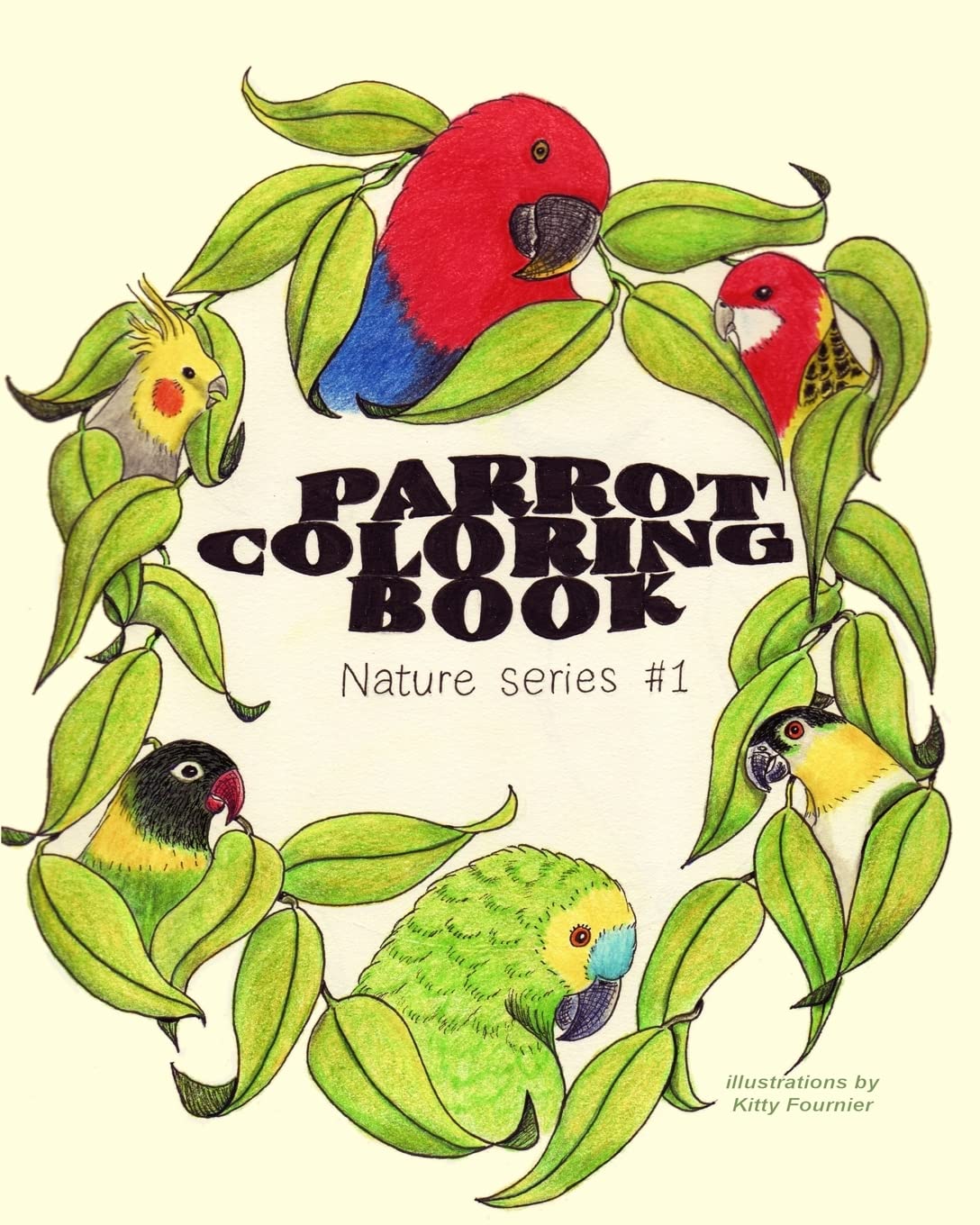 Parrot Coloring Book: Nature Series,Used