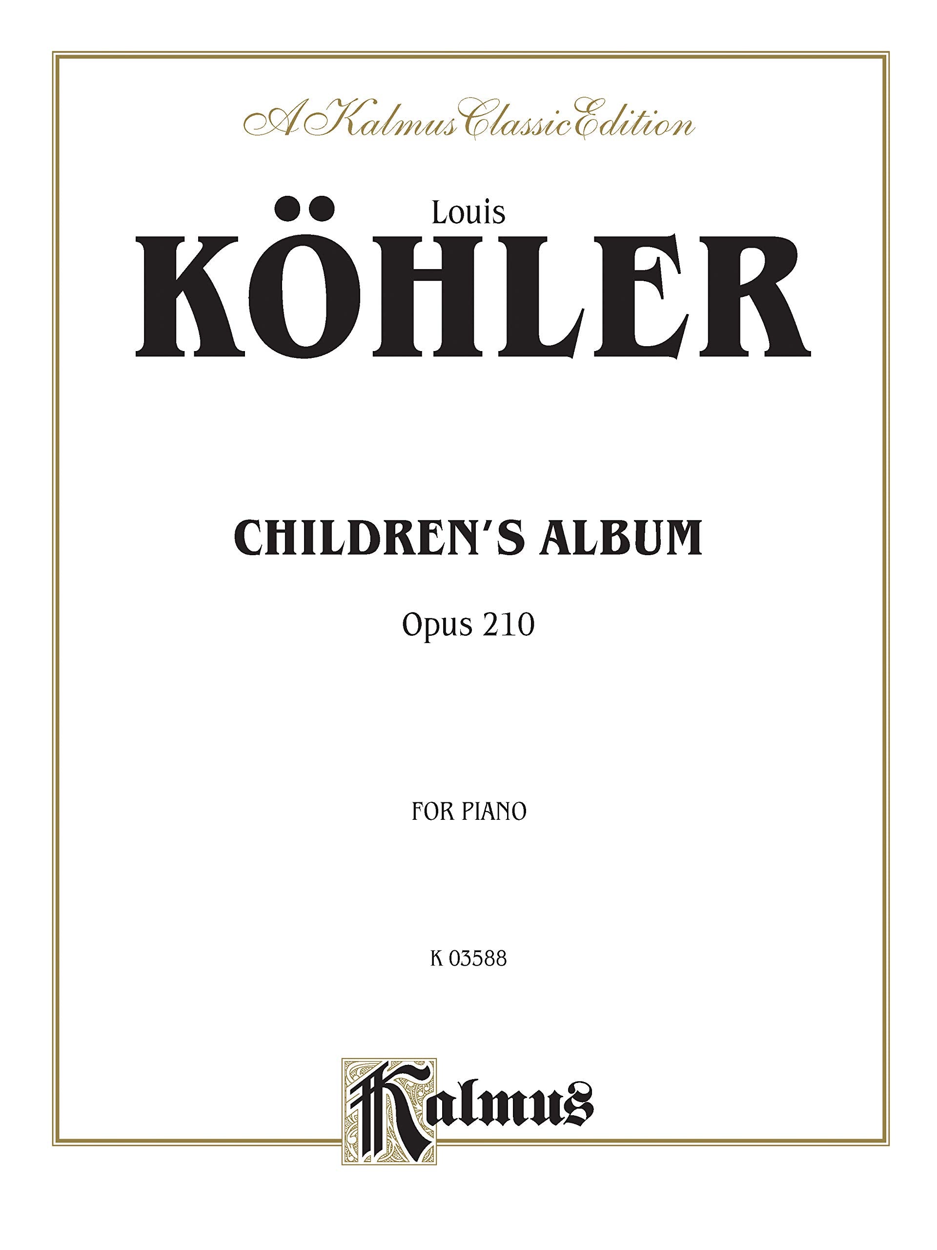 Children's Album, Op. 210 (Kalmus Edition),Used
