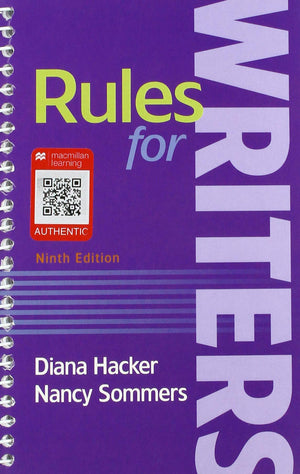 Rules For Writers,New