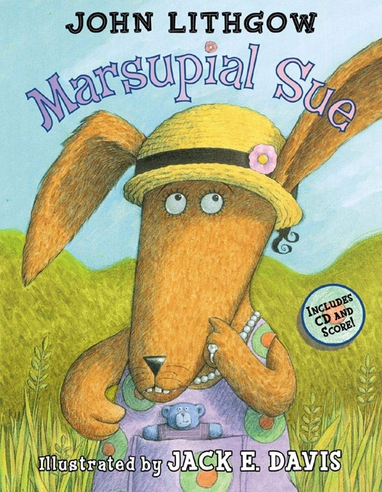 Marsupial Sue Book and CD,Used