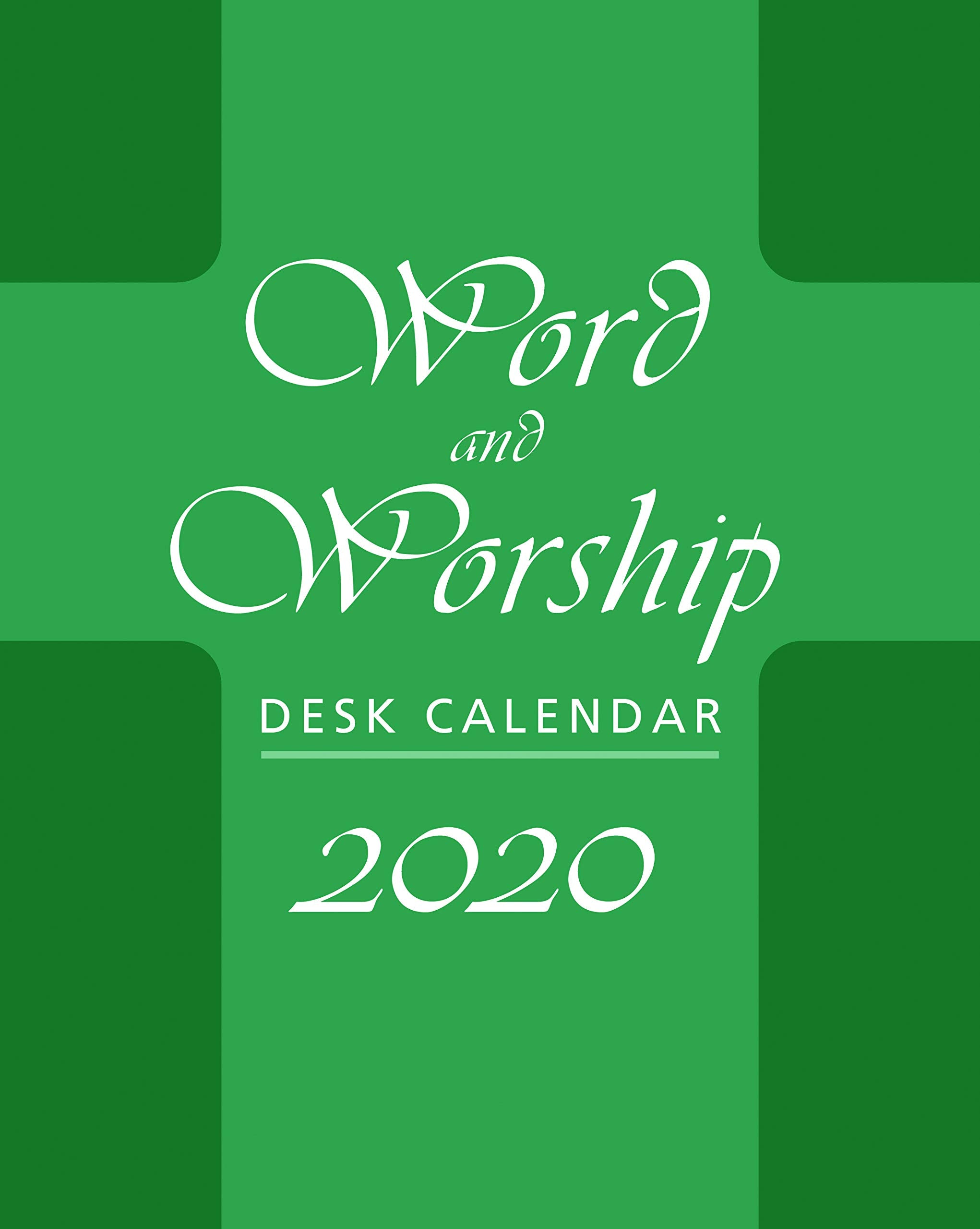 Word And Worship Desk Calendar 2020,Used