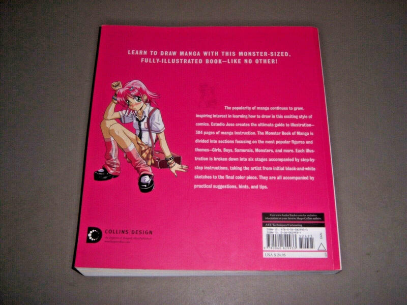 The Monster Book of Manga: Draw Like the Experts,Used