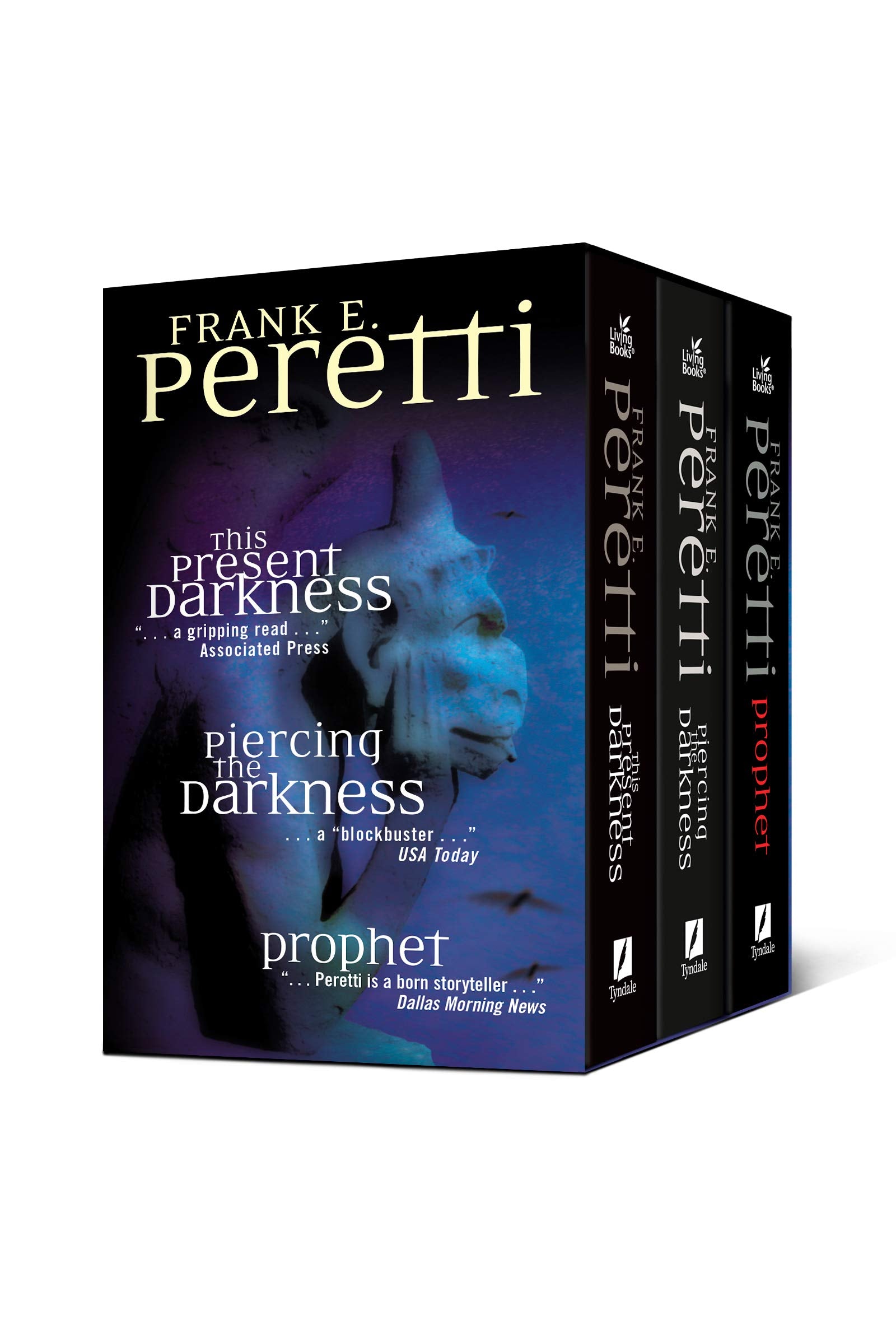 Peretti Thriller Collection: 3 Book Set (This Present Darkness, Piercing The Darkness, The Prophet)