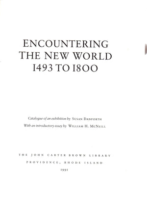 Encountering the New World, 1493 to 1800,Used