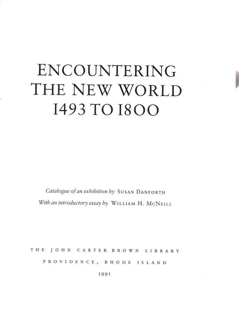 Encountering the New World, 1493 to 1800,Used