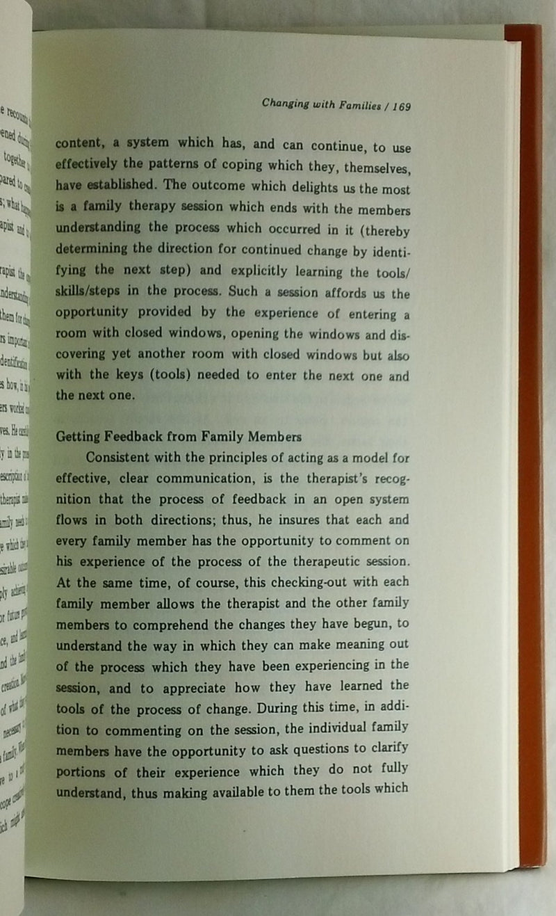 Changing With Families A Book About Further Education For Being Human Vol 1. Viii, 194P,Used