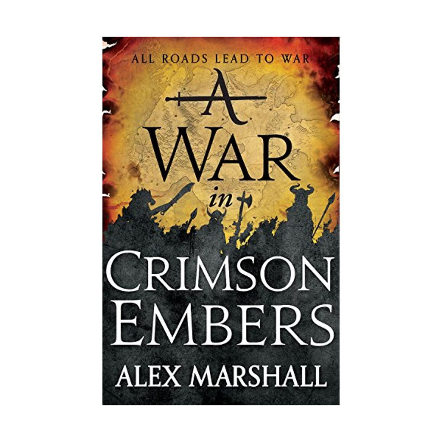 A War in Crimson Embers (The Crimson Empire, 3),Used