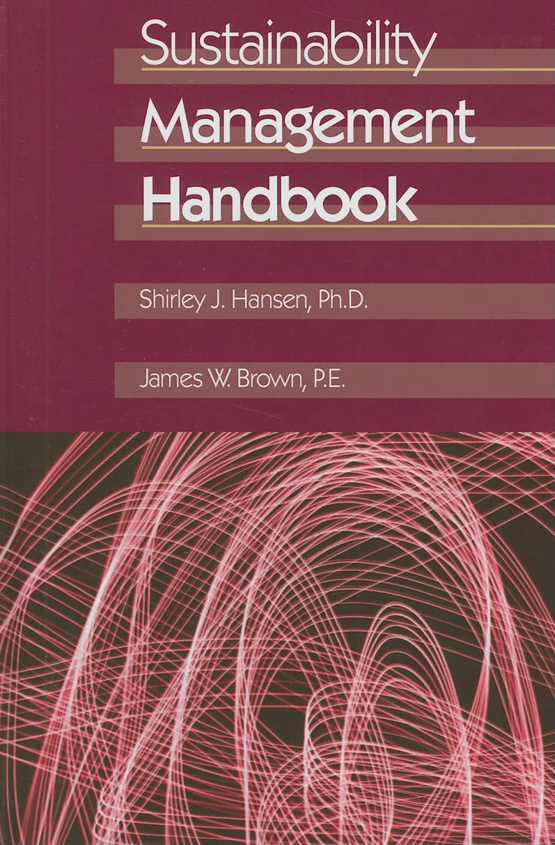 Sustainability Management Handbook,Used