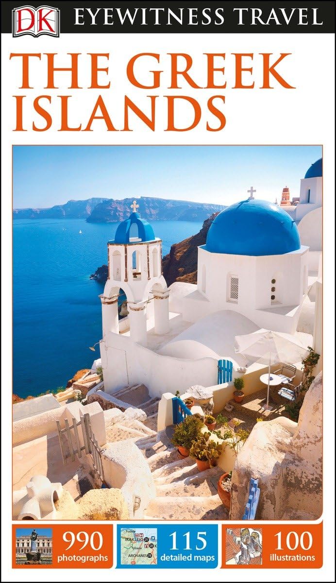 DK Eyewitness Travel Guide The Greek Islands,Used