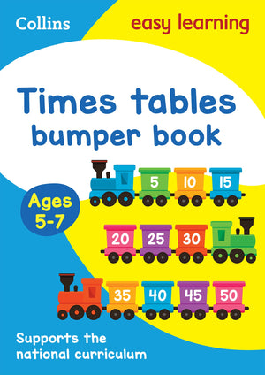 Times Tables Bumper Book: Ages 57 (Collins Easy Learning KS1),Used
