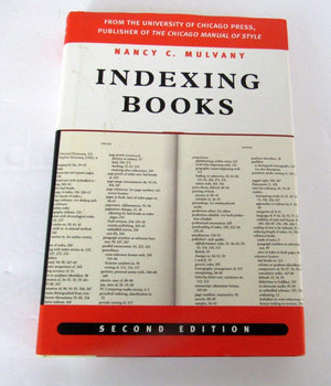 Indexing Books, Second Edition (Chicago Guides to Writing, Editing, and Publishing),Used