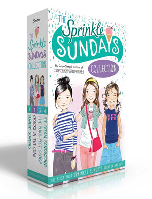 The Sprinkle Sundays Collection (Boxed Set): Sunday Sundaes; Cracks in the Cone; The Purrfect Scoop; Ice Cream Sandwiched,Used