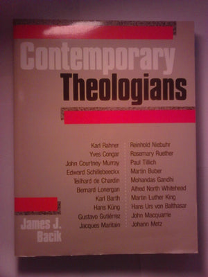 Contemporary Theologians,Used