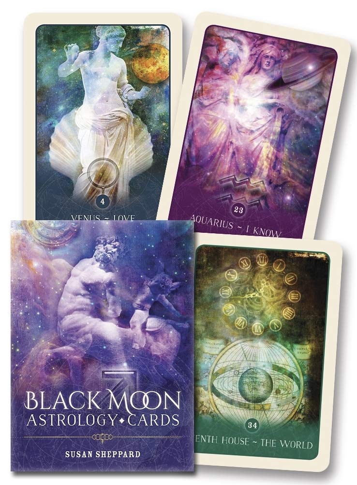 Black Moon Astrology Cards,Used