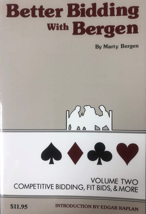 Better Bidding With Bergen Vol Ii, Competitive Bidding, Fit Bids, & More,New