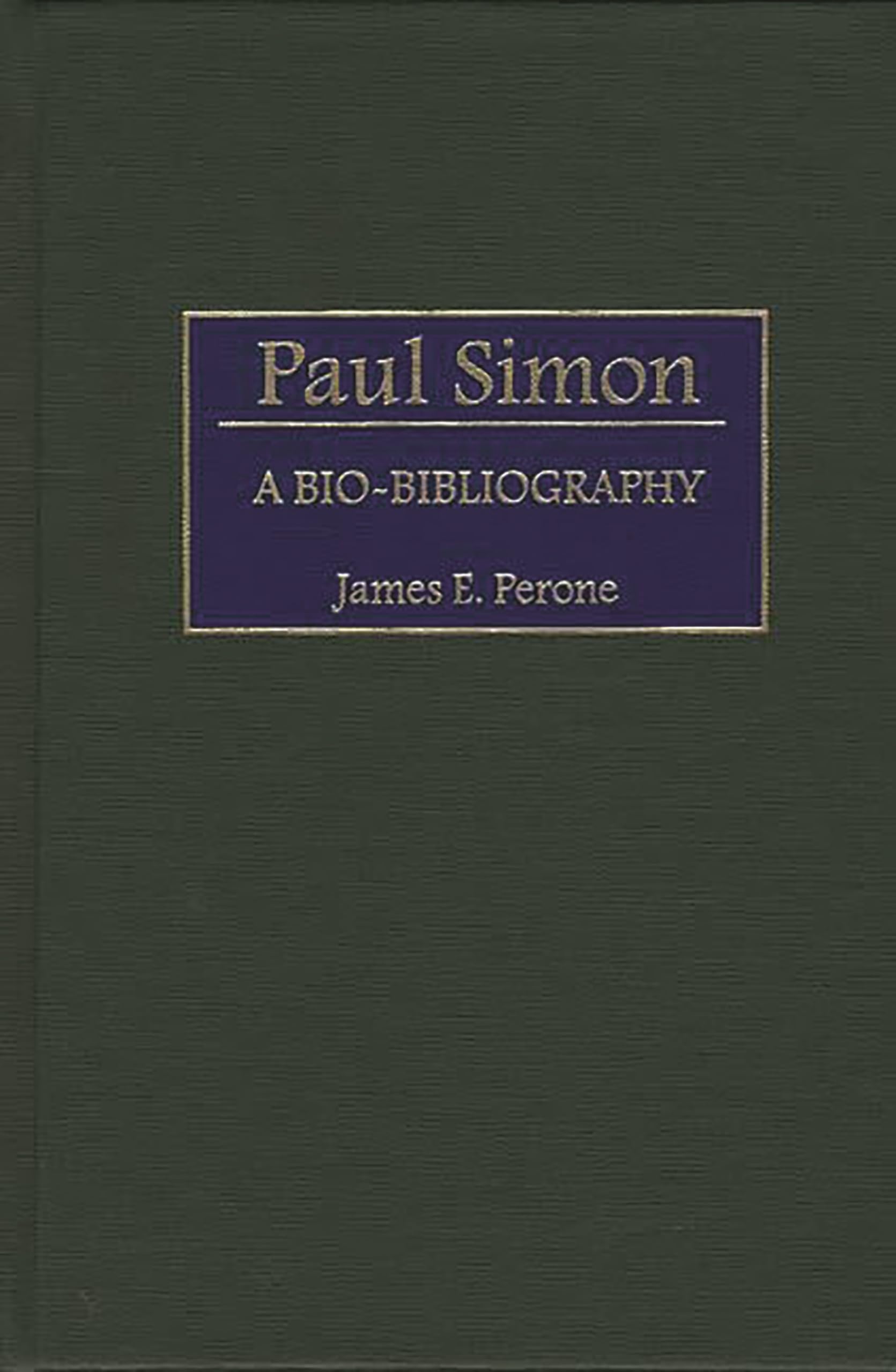 Paul Simon: A Biobibliography (Biobibliographies In Music)