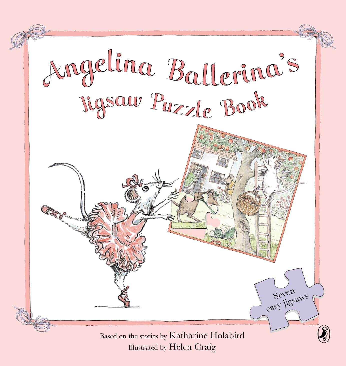 Angelina Ballerina's Jigsaw Puzzle Book,Used