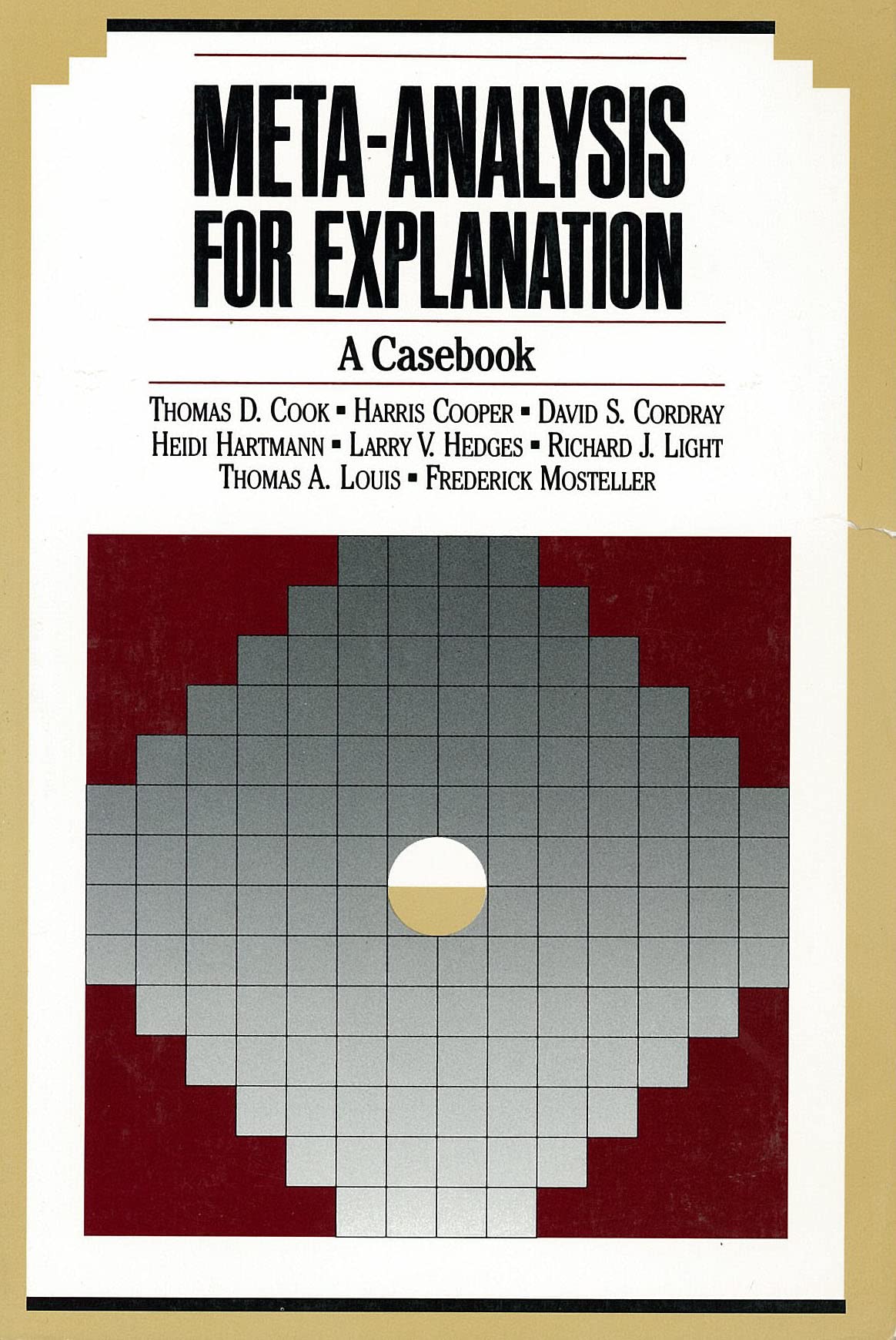 MetaAnalysis for Explanation: A Casebook,Used