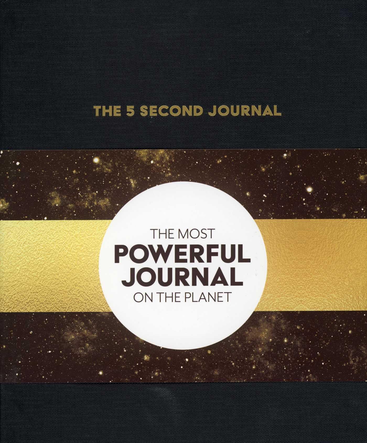 The 5 Second Journal: The Best Daily Journal and Fastest Way to Slow Down, Power Up, and Get Sh*t Done,Used