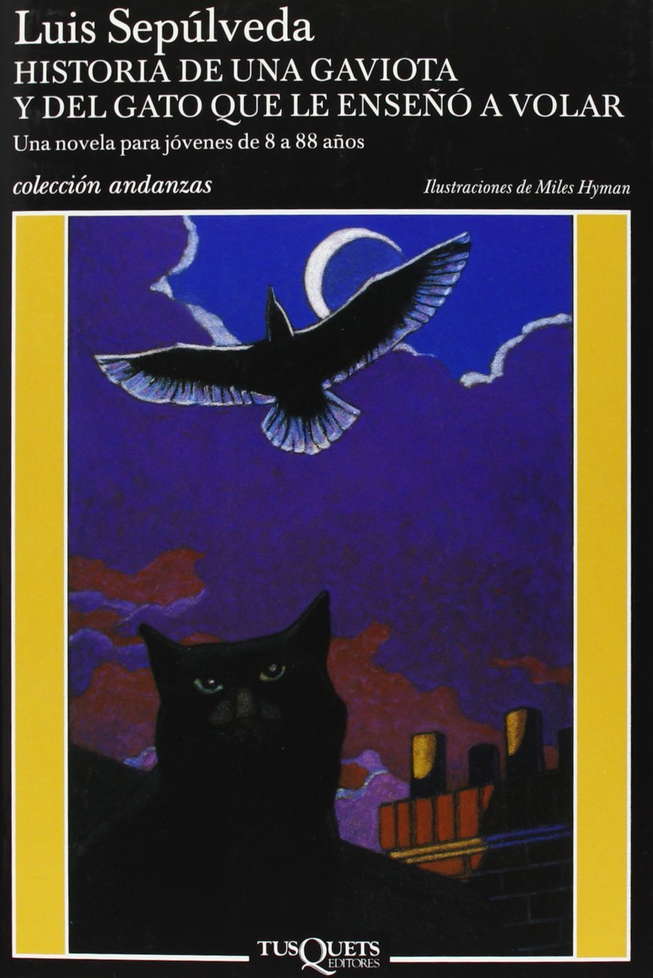 Historia De Una Gaviota Y Del Gato Que Le Enseno A Volar (Coleccion Andanzas) (Spanish Edition)