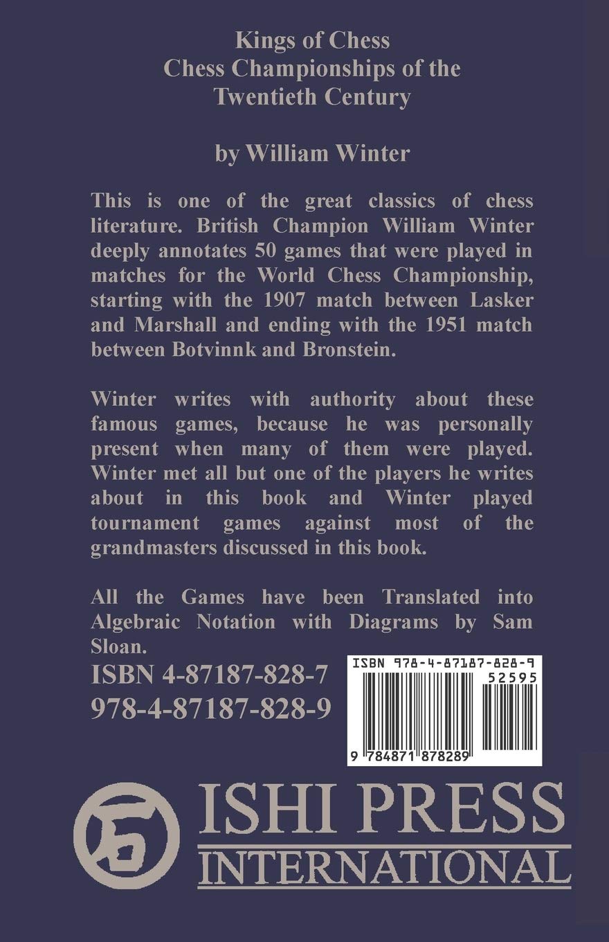 Kings of Chess Chess Championships of the Twentieth Century,Used