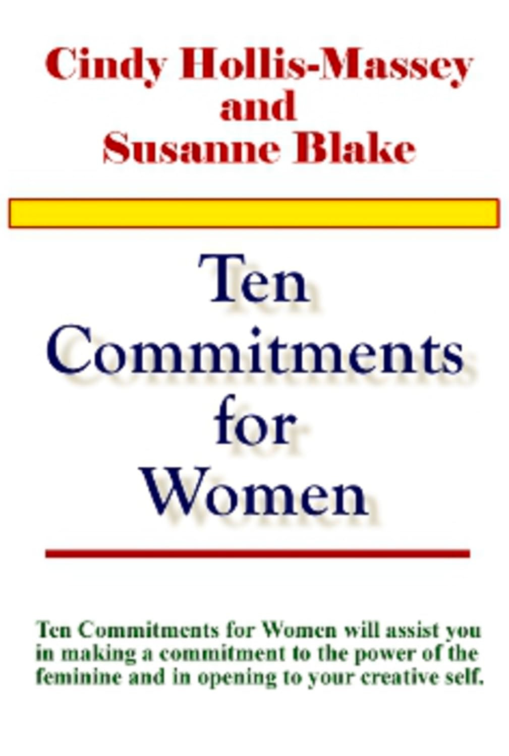Ten Commitments for Women,Used