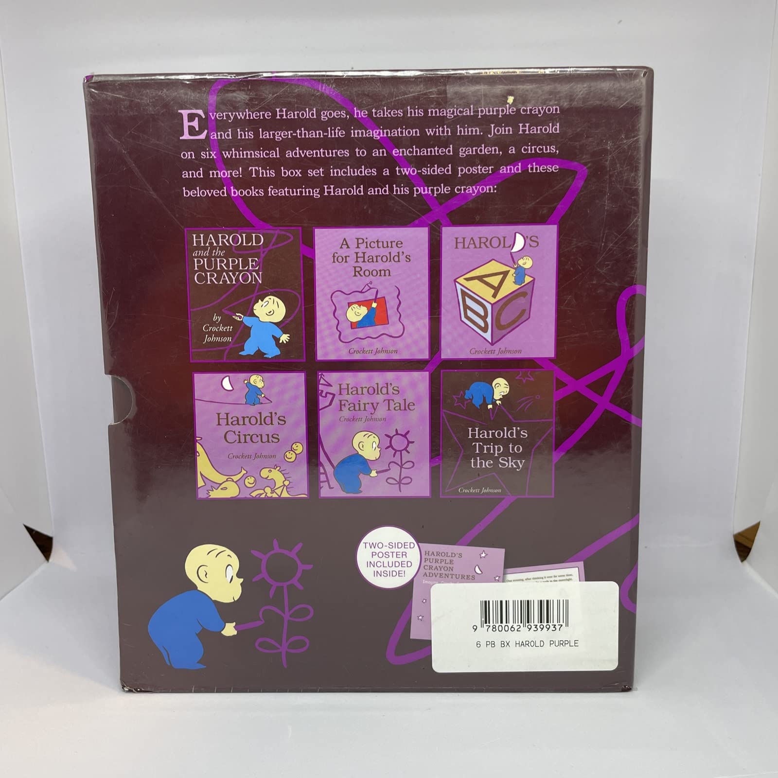 Harold'S Purple Crayon Adventures: 6 Picture Book Box Set,New