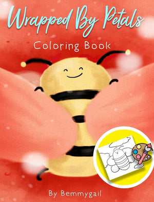 Wrapped by Petals Coloring Book,Used